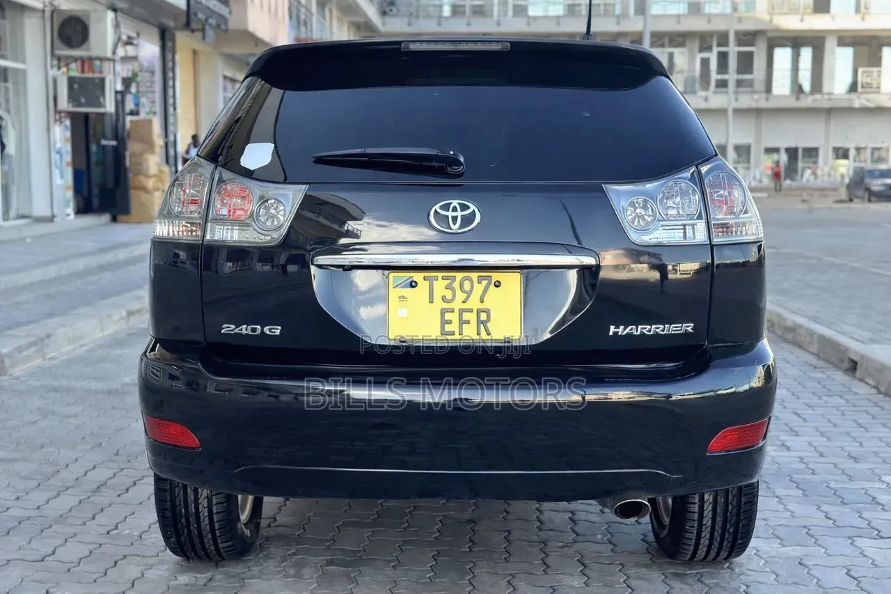 Toyota Harrier 2007 Black
