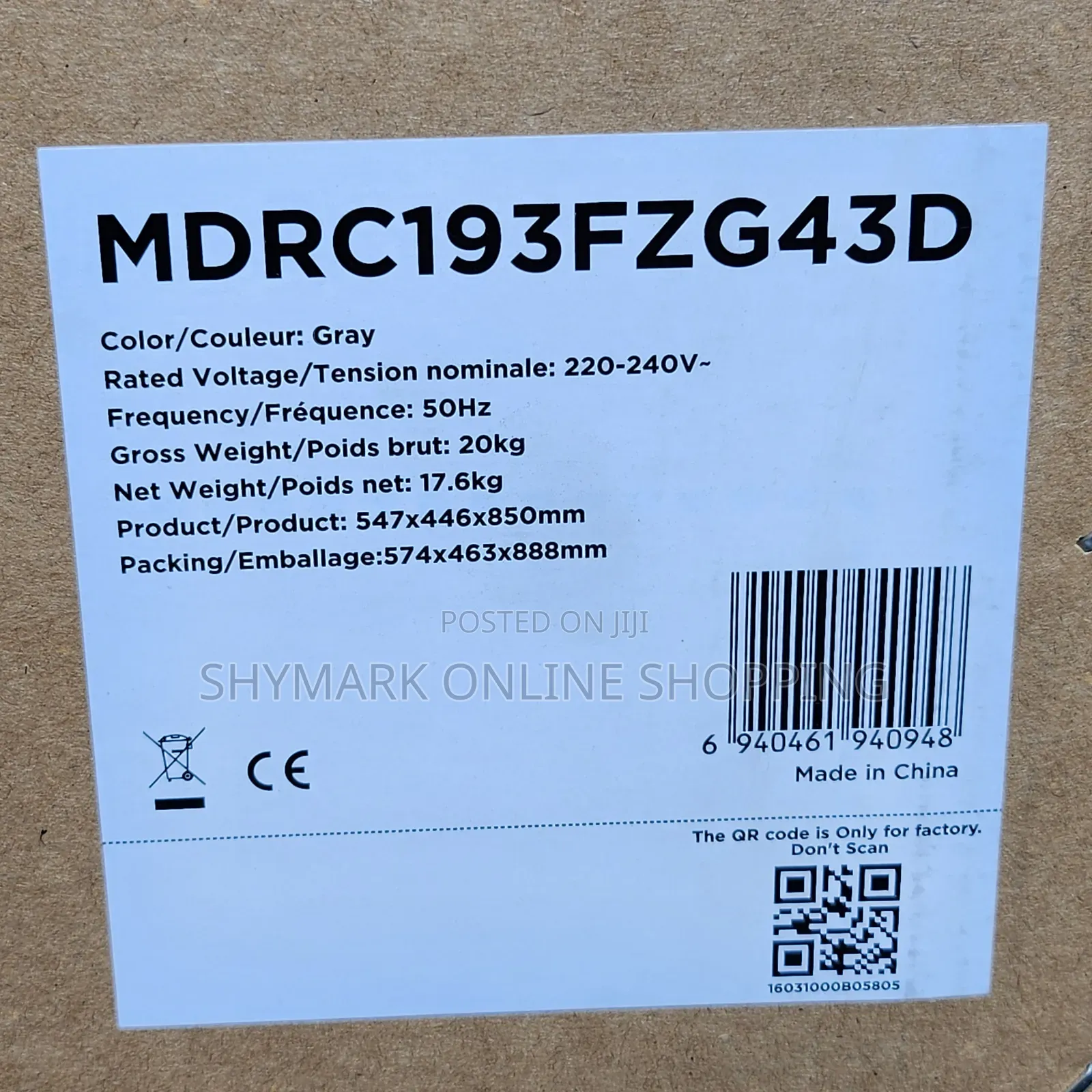 Midea Chest Freezer Single Door 200l