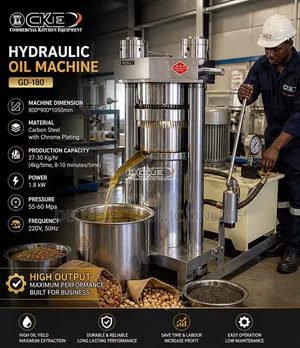 *Hydraulic Oil Press Machine* Machine Ya Kukamua Mafuta 30kg/Saa