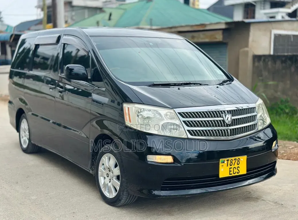 Toyota Alphard 2007 Black