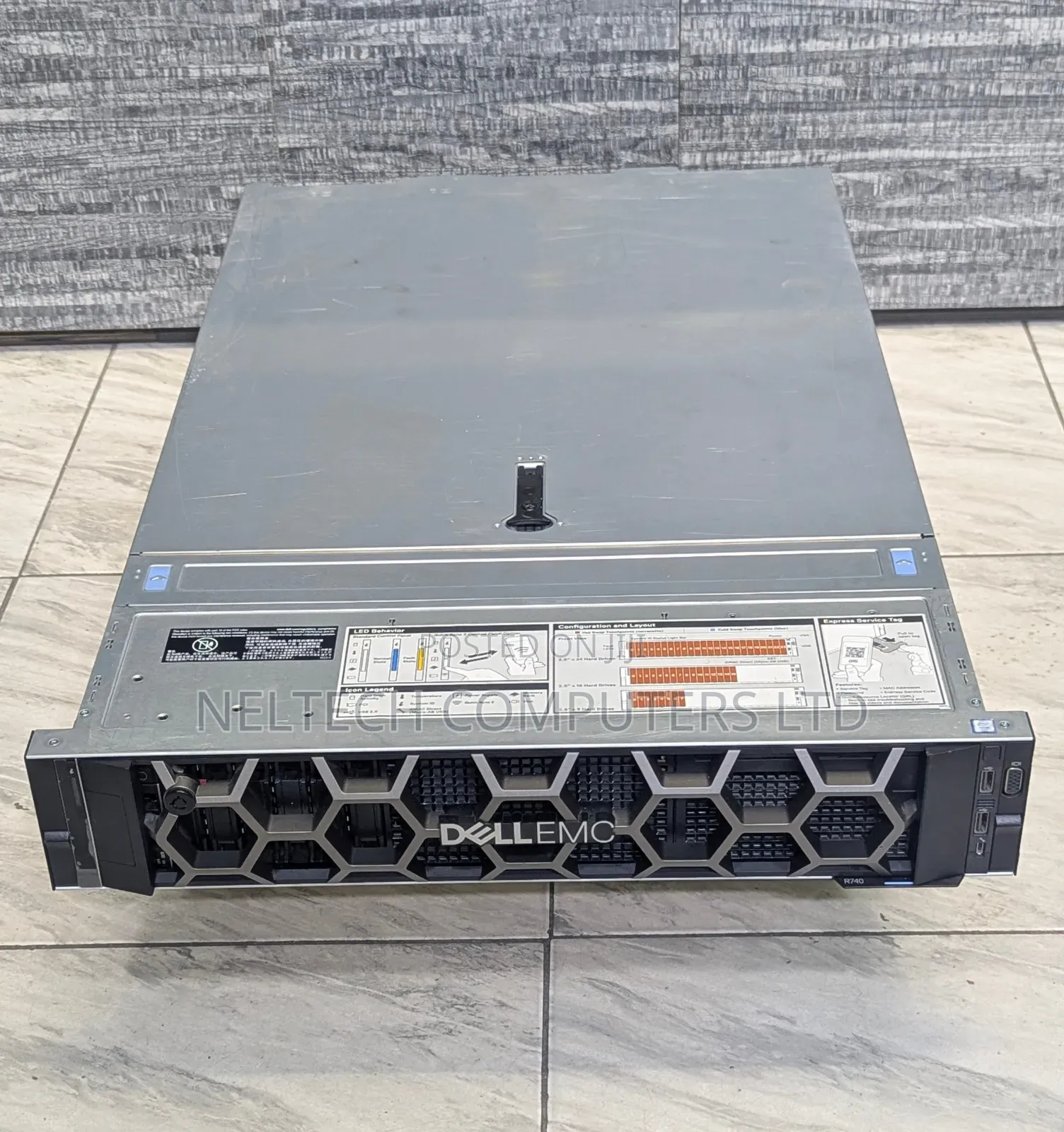 Server Dell PowerEdge R740 64GB Intel Xeon HDD+SSD 2T