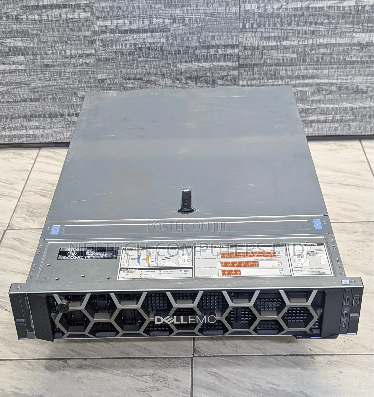 Server Dell PowerEdge R740 64GB Intel Xeon HDD+SSD 2T