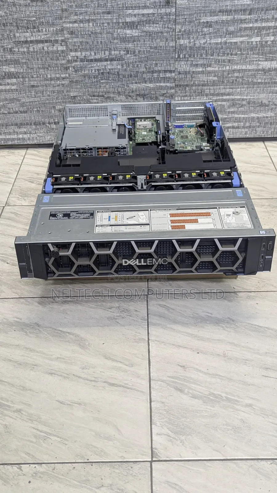 Server Dell PowerEdge R740 64GB Intel Xeon HDD+SSD 2T