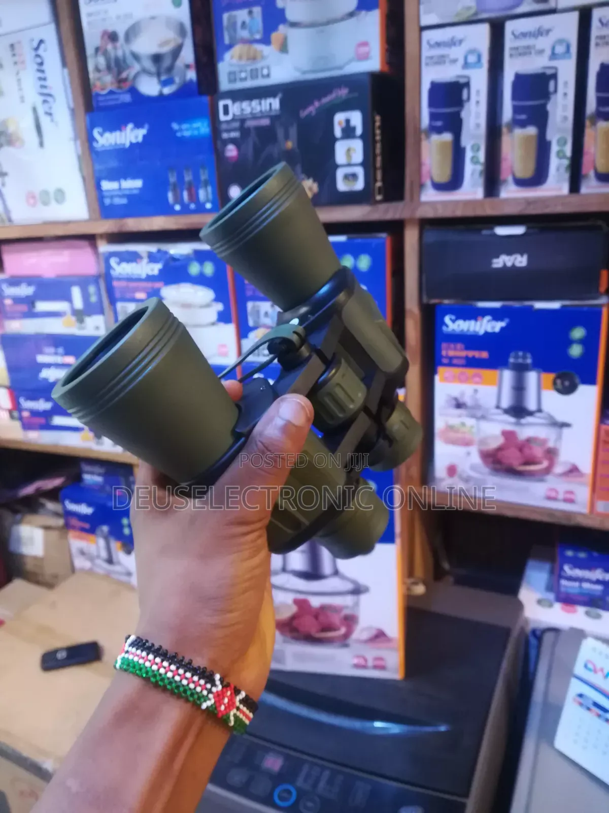 Binoculars Green Good Quality 20*50_168m_1000m
