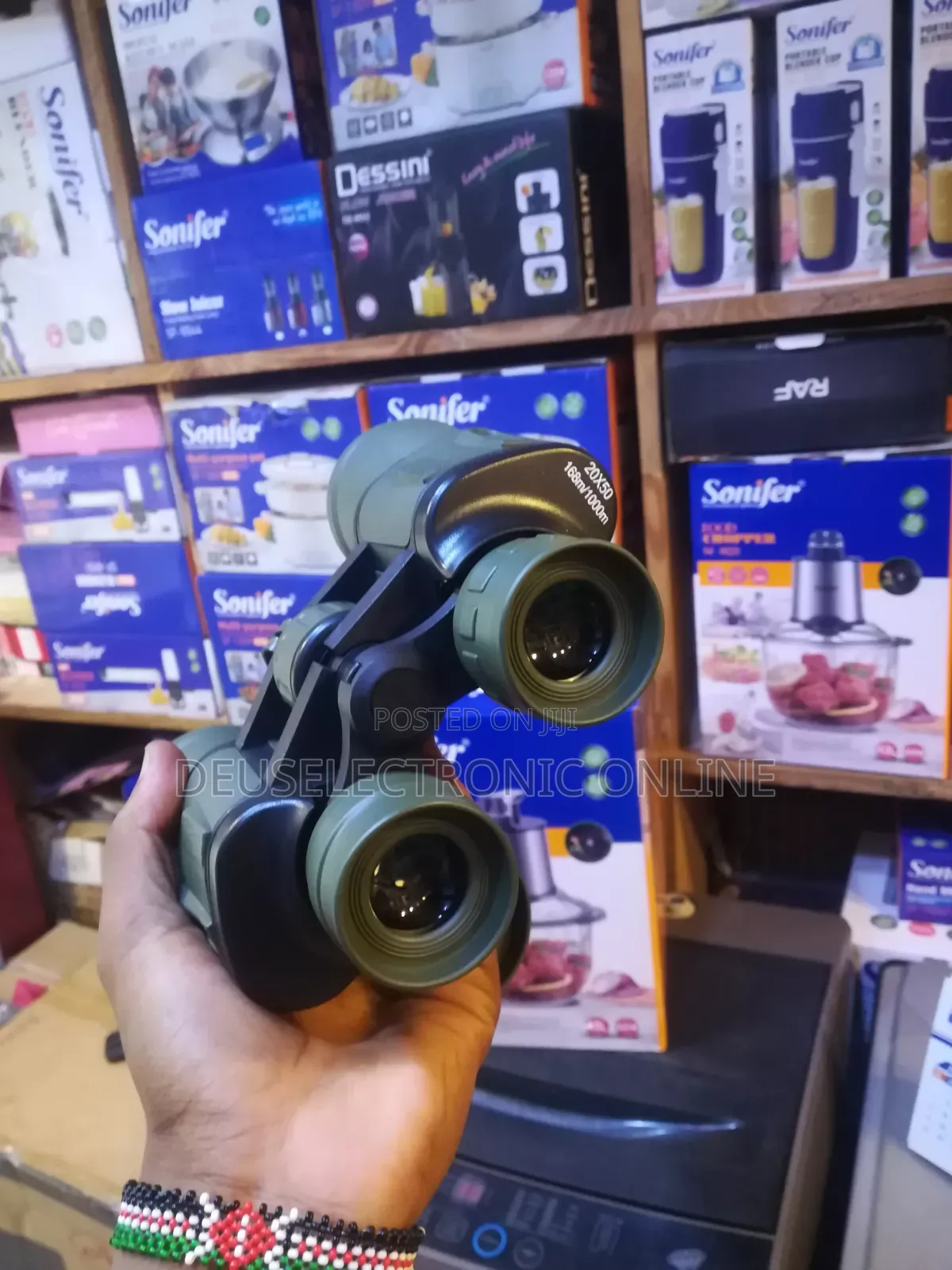 Binoculars Green Good Quality 20*50_168m_1000m