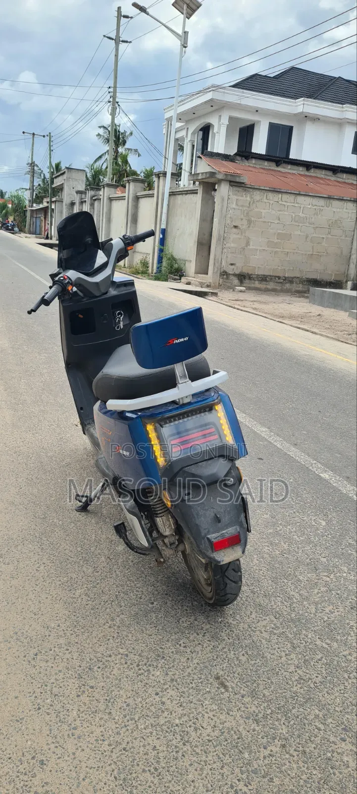 New Motorcycle 2025 Blue