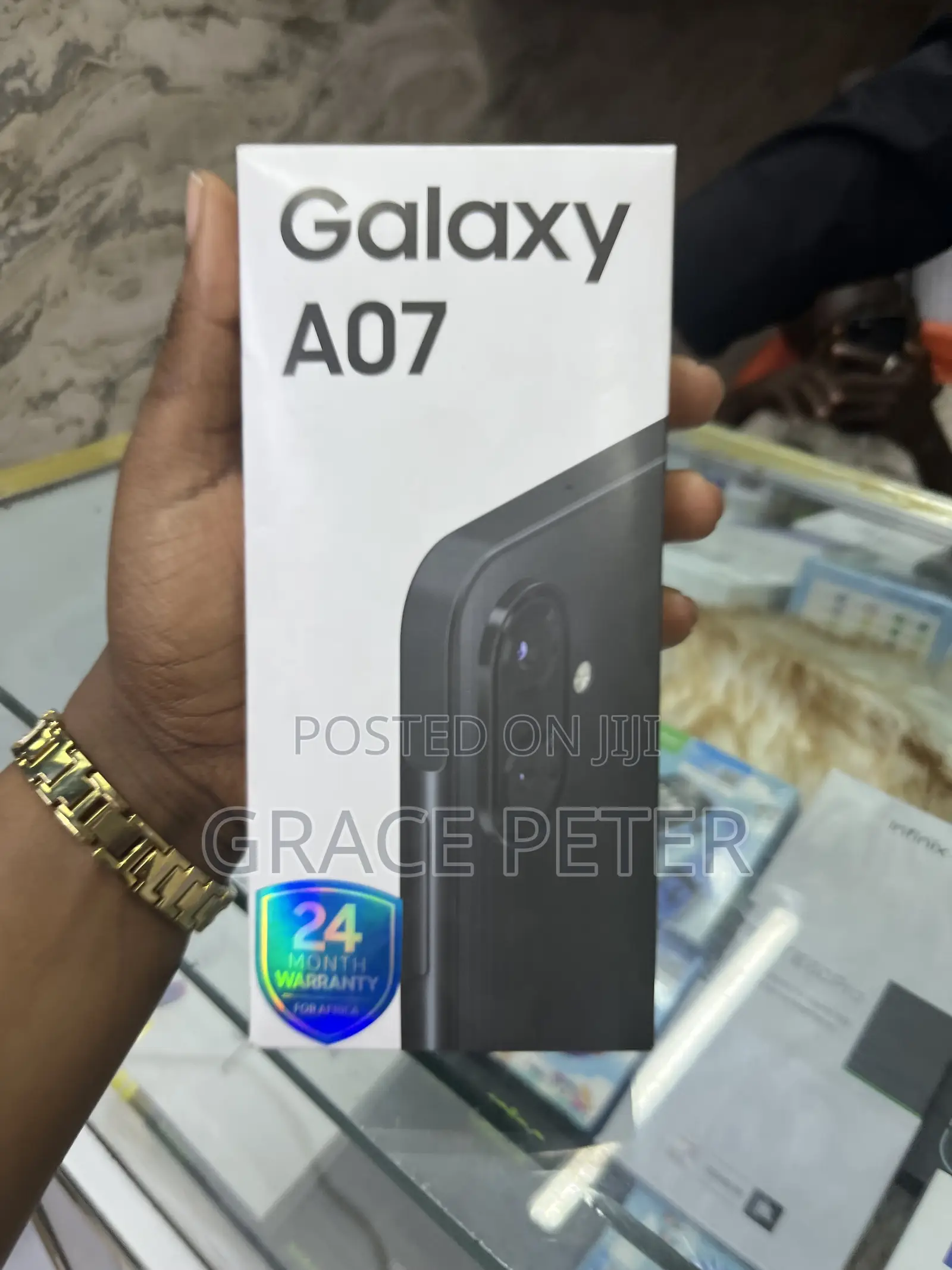 New Samsung Galaxy A07 128 GB White