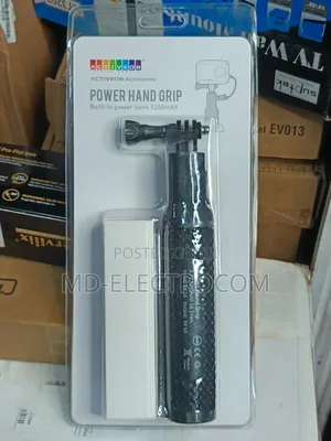 Power Hand Grip Activeon 5200mah Power Bank Holder for Cameras