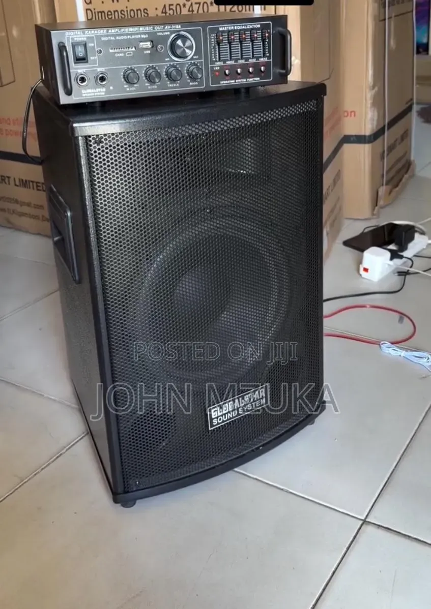 Sound System With Amplifier