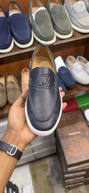 Christian Lubotin Leather Loafer