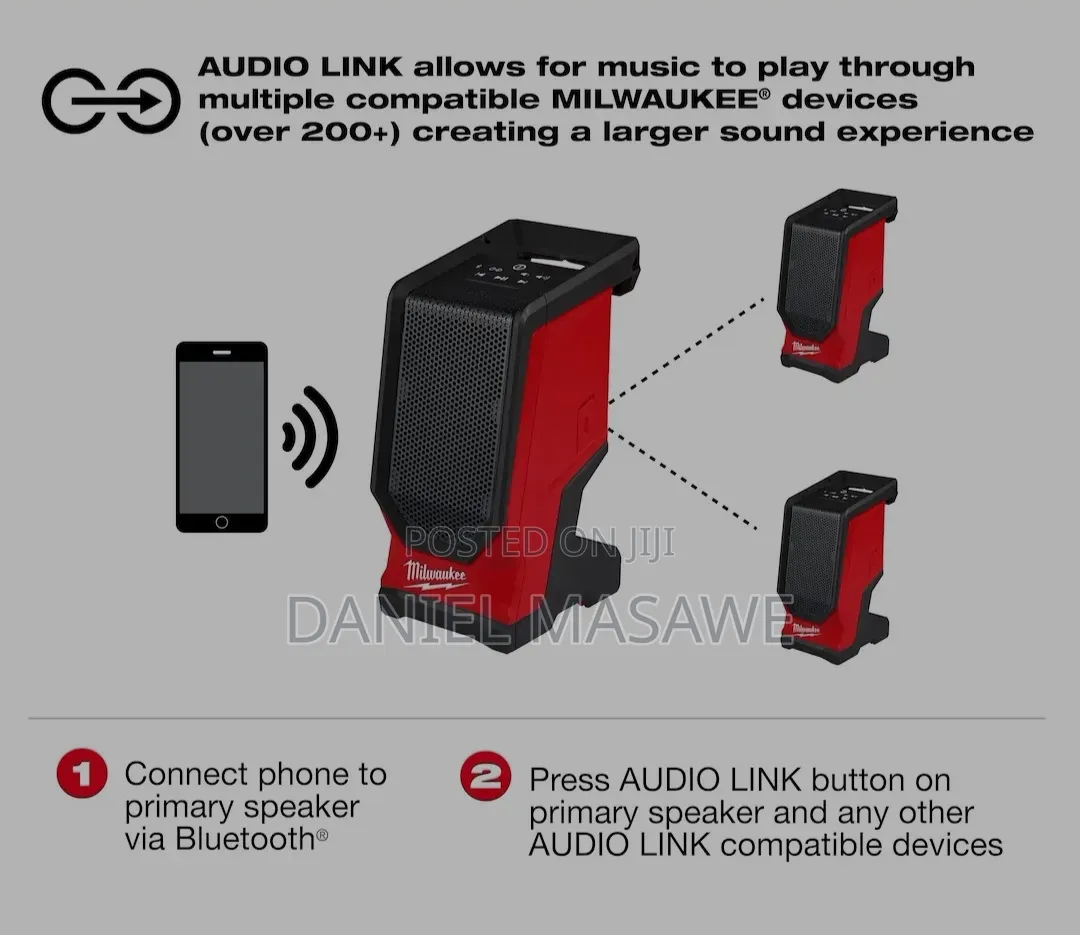 Milwaukee M18 Jobsite Bluetooth Speaker
