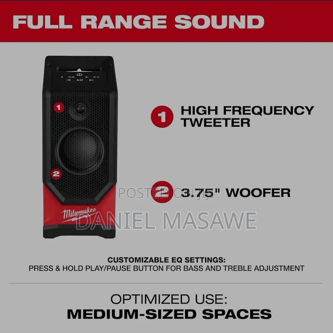 Milwaukee M18 Jobsite Bluetooth Speaker