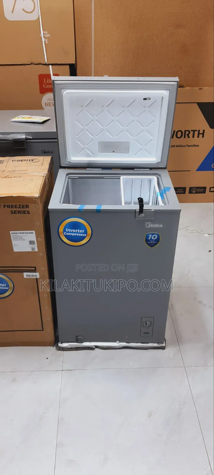 Midea Inverter Chest Freezer 100l