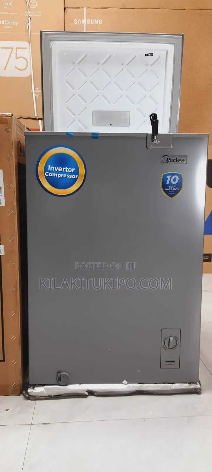 Midea Inverter Chest Freezer 100l
