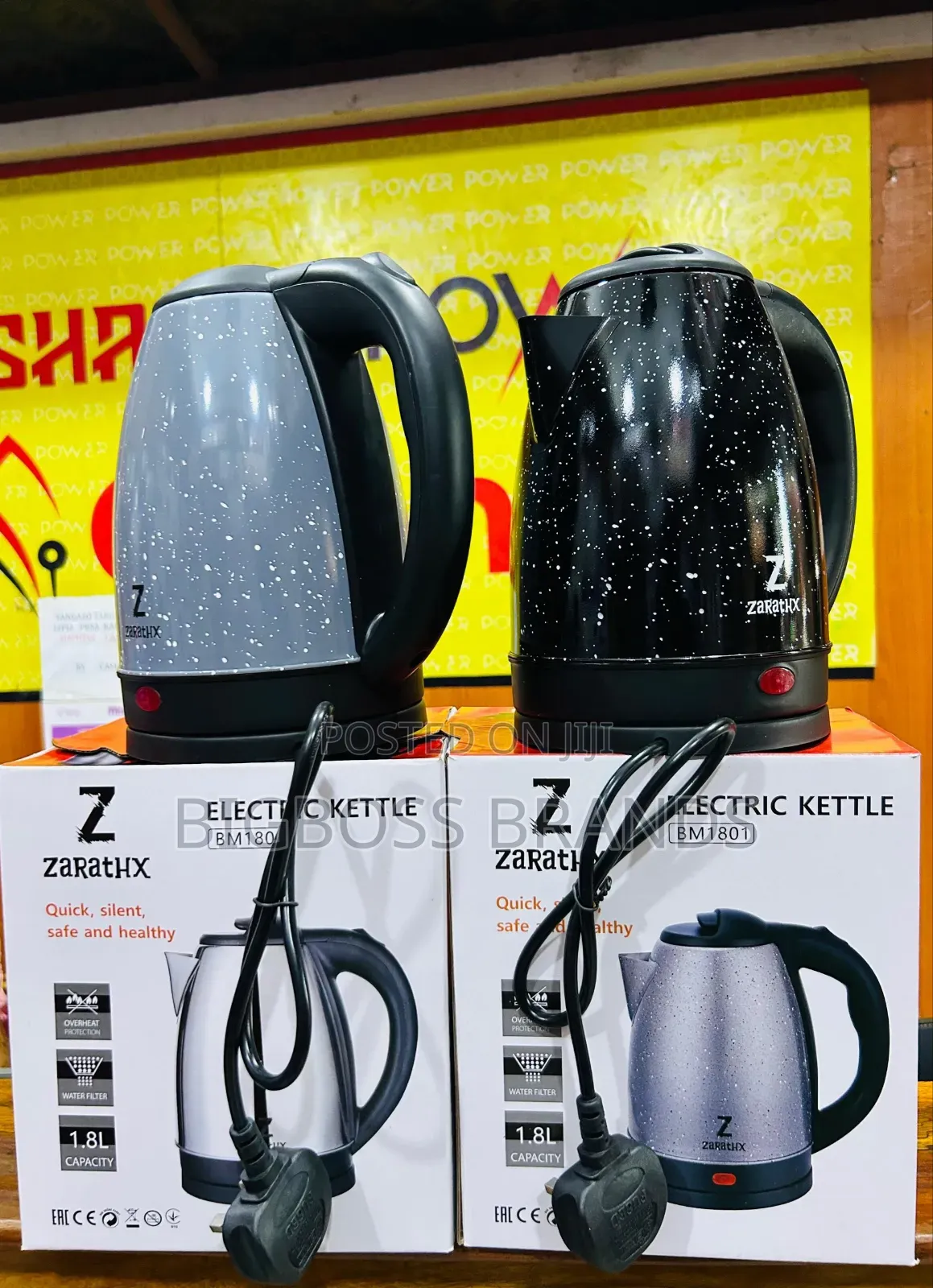 Zarathx Hot Water Kettle 1.8 Liters