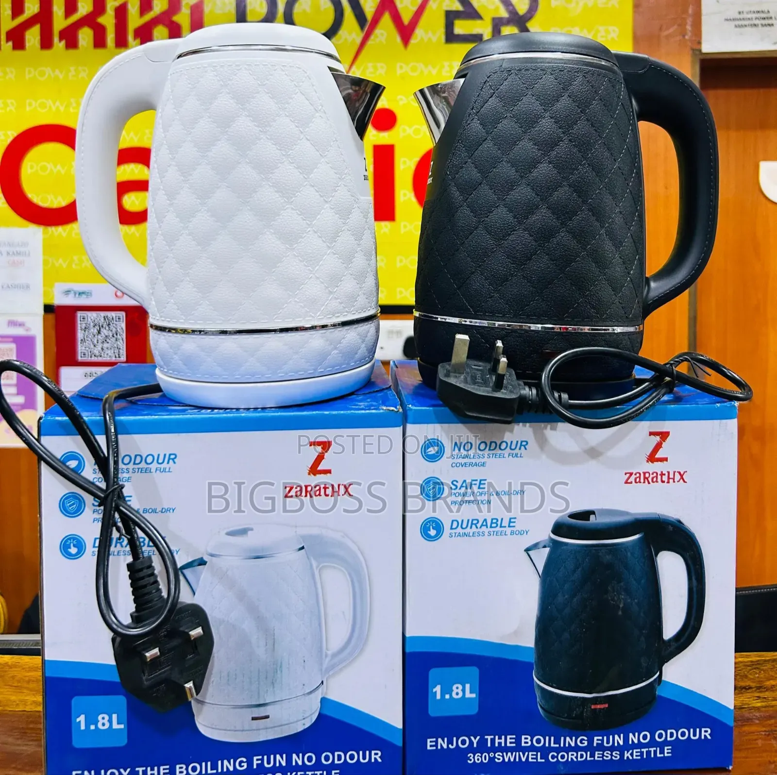 Zarathx Kettle 1.8 Liters [Automatic Switch Off]