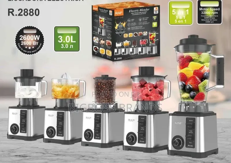 Raf Heavy Blender 5in1 3liters 2600w R.2880