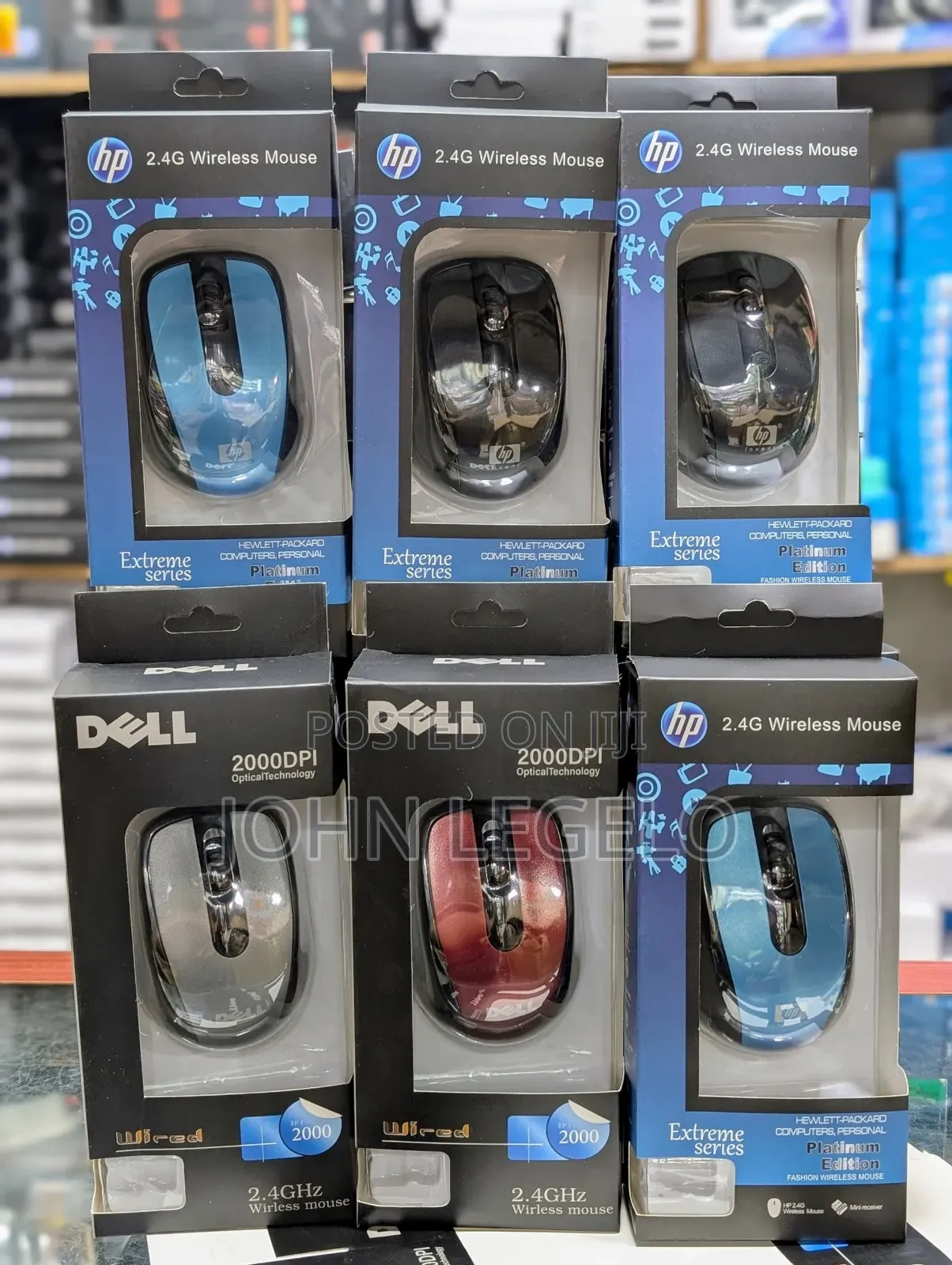 Logitech,Hp,Dell,Lenovo Wireless And Non Wireless Mouse