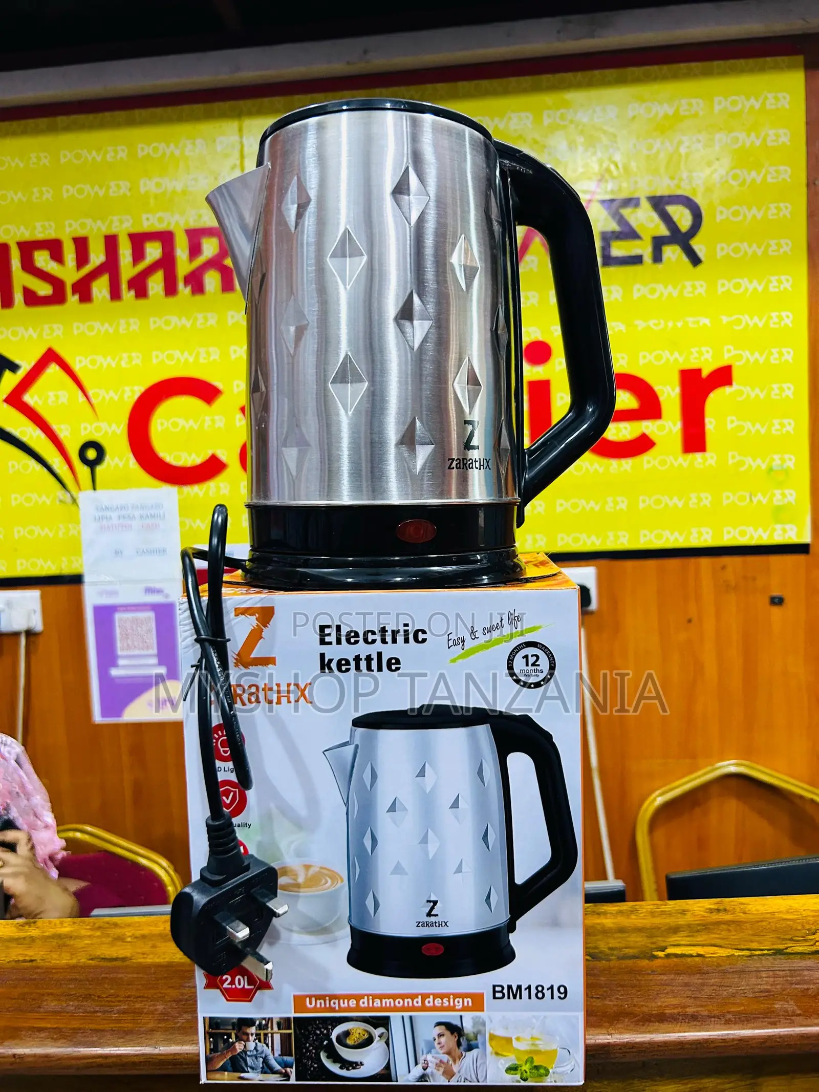 Zarathx Kettle 2.0l Silver