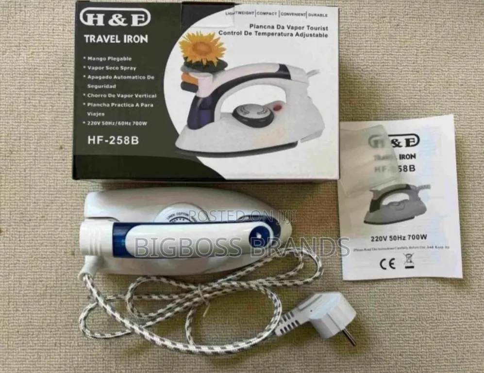 H F Travel Iron Pasi Ya Maji