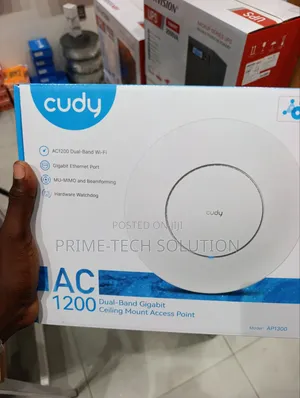 Cudy Ap1300 Ac1200 Ceiling Access Point Dual Band — Wifi | Tz