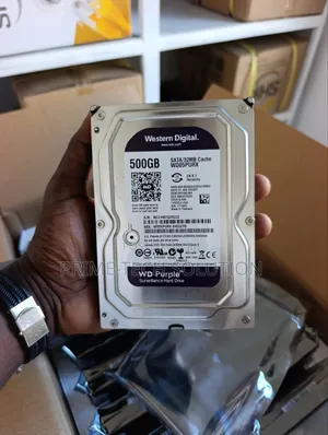 Wd Purple Surveillance Hdd 500gb — Kwa Cctv Dvr Nvr | Tz