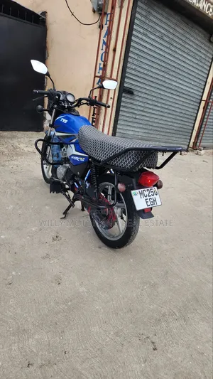 New TVS HLX 125 2024 Blue