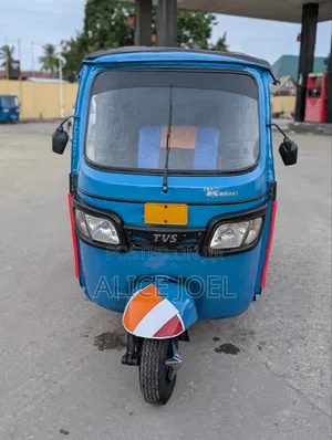 TVS King Deluxe Plus iTouch Start 2025 Blue