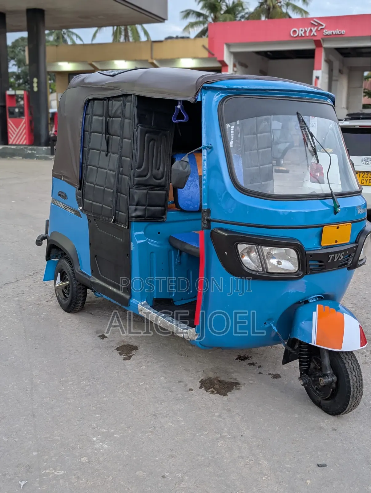 TVS King Deluxe Plus iTouch Start 2025 Blue