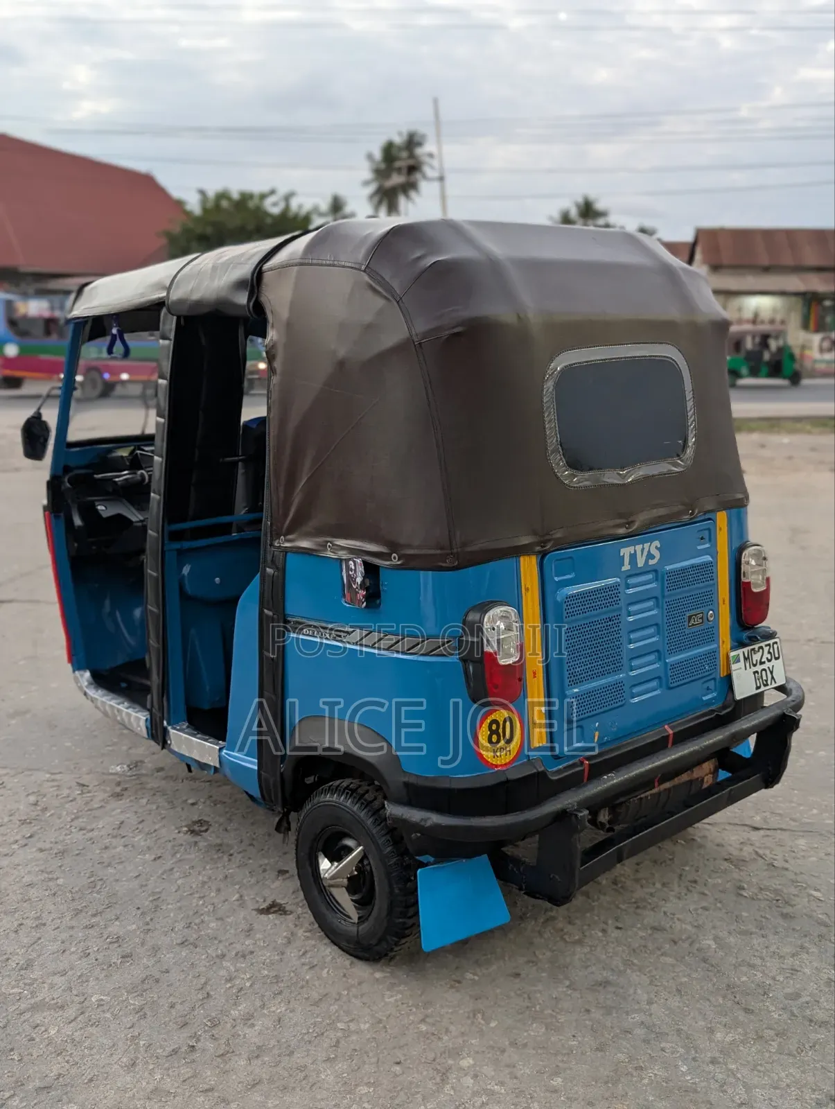 TVS King Deluxe Plus iTouch Start 2025 Blue