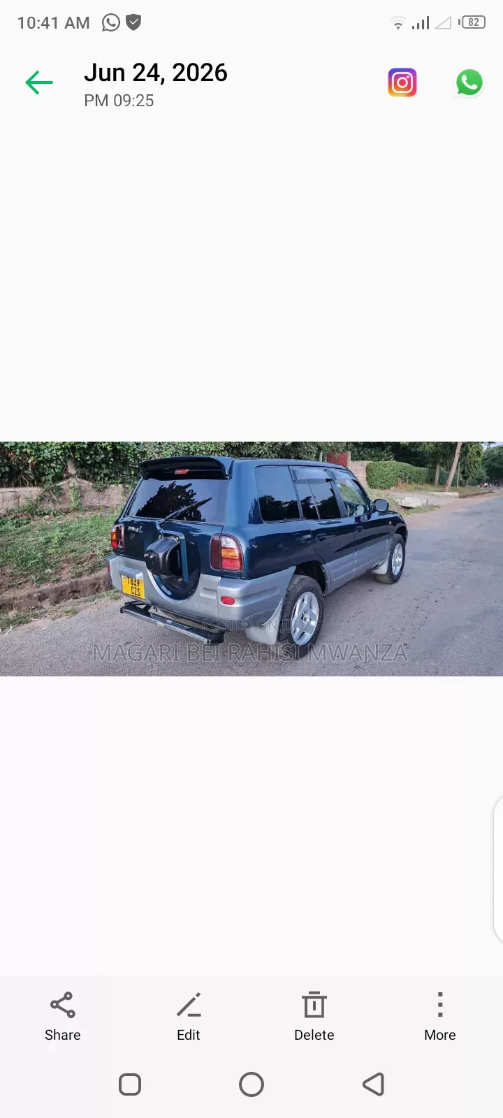 Toyota RAV4 1999 Gray