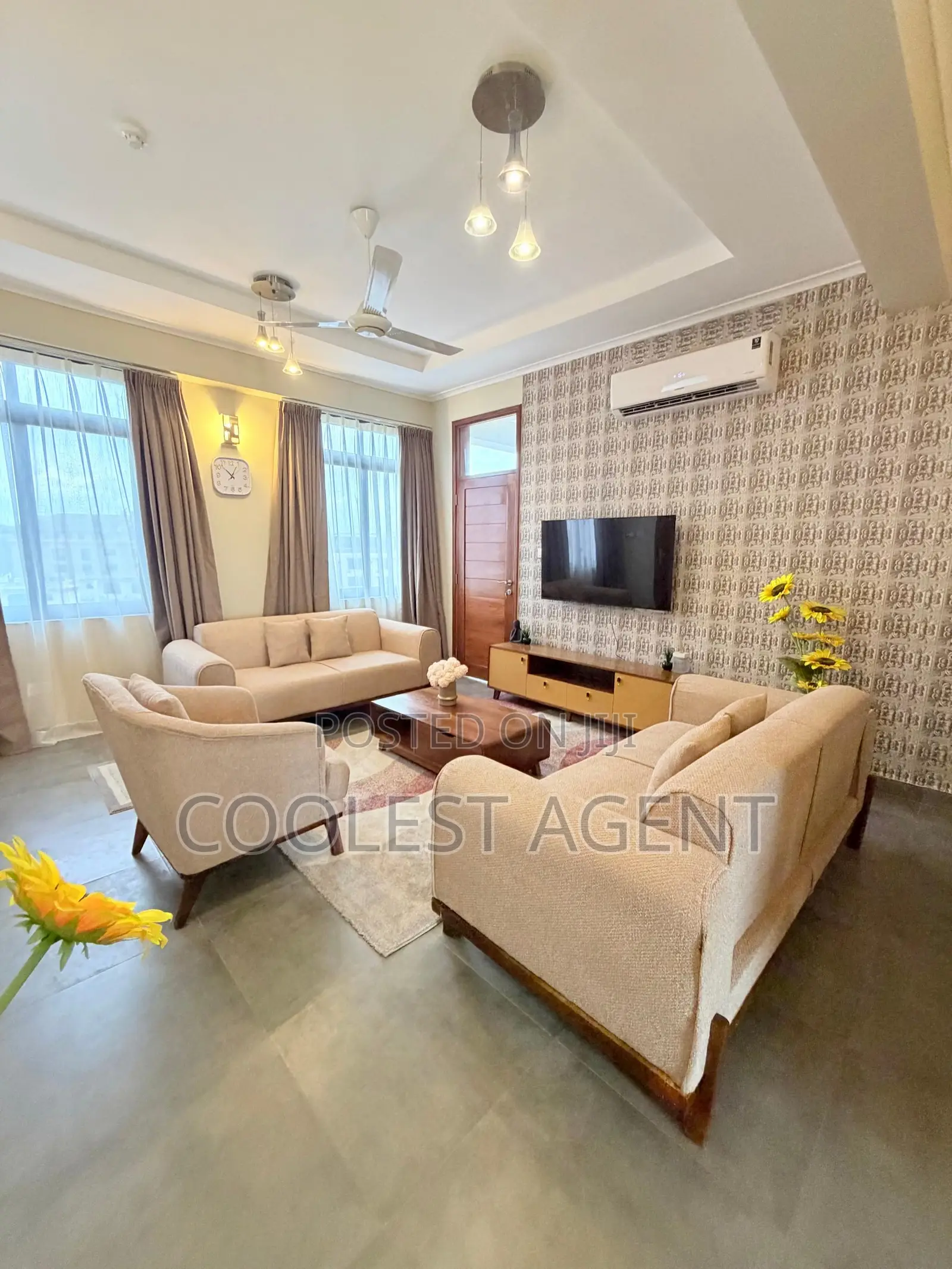 Furnished 3bdrm Apartment in Coolest Estate, Masaki for rent