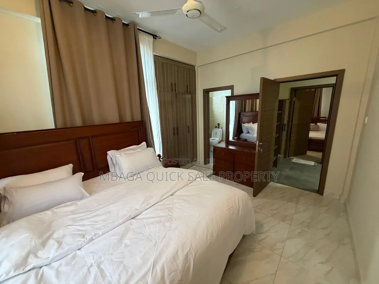 Furnished 3bdrm Apartment in Masaki for rent