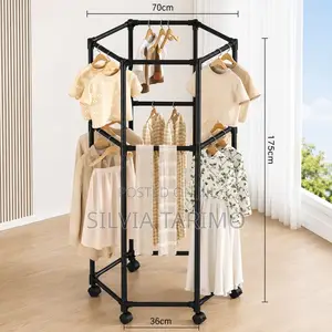 360 Rotating Clothes Rack