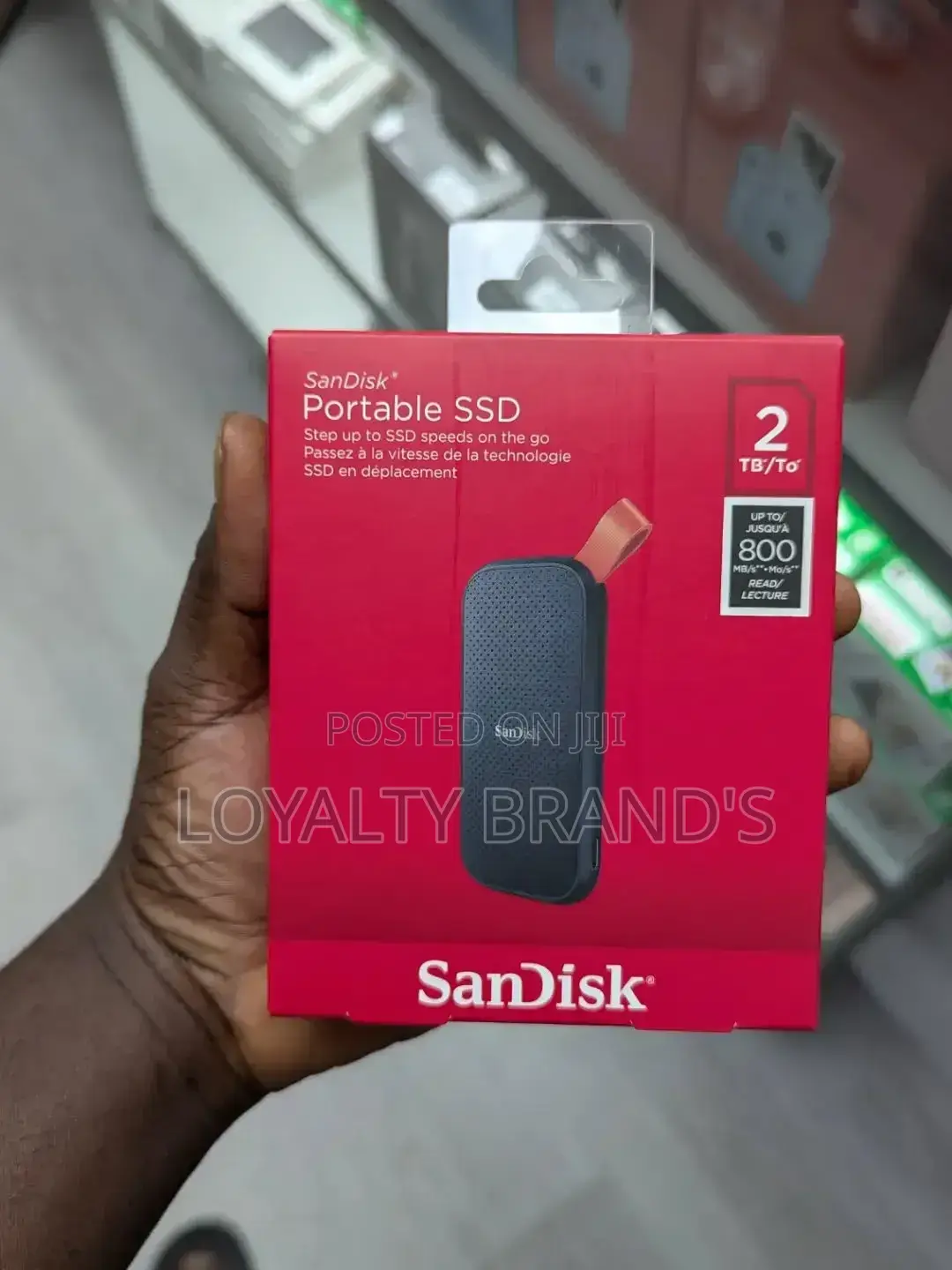 Sandisk Portable SSD 2 Tb Mb/S 800