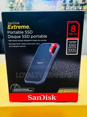 Sandisk Portable SSD 8 Tb MBP/S 1050