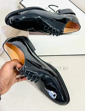 Classic Patent Leather Oxford Shoes