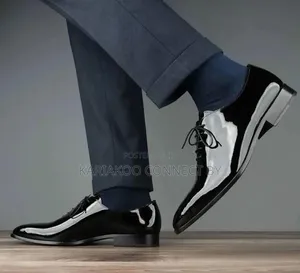 Classic Patent Leather Oxford Shoes