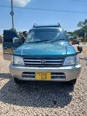 Toyota Land Cruiser Prado 2001 Gray