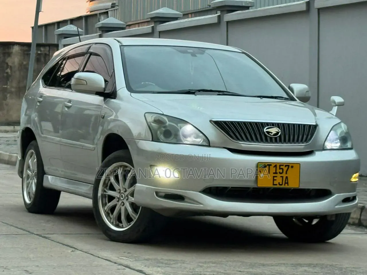 Toyota Harrier 2007 Silver