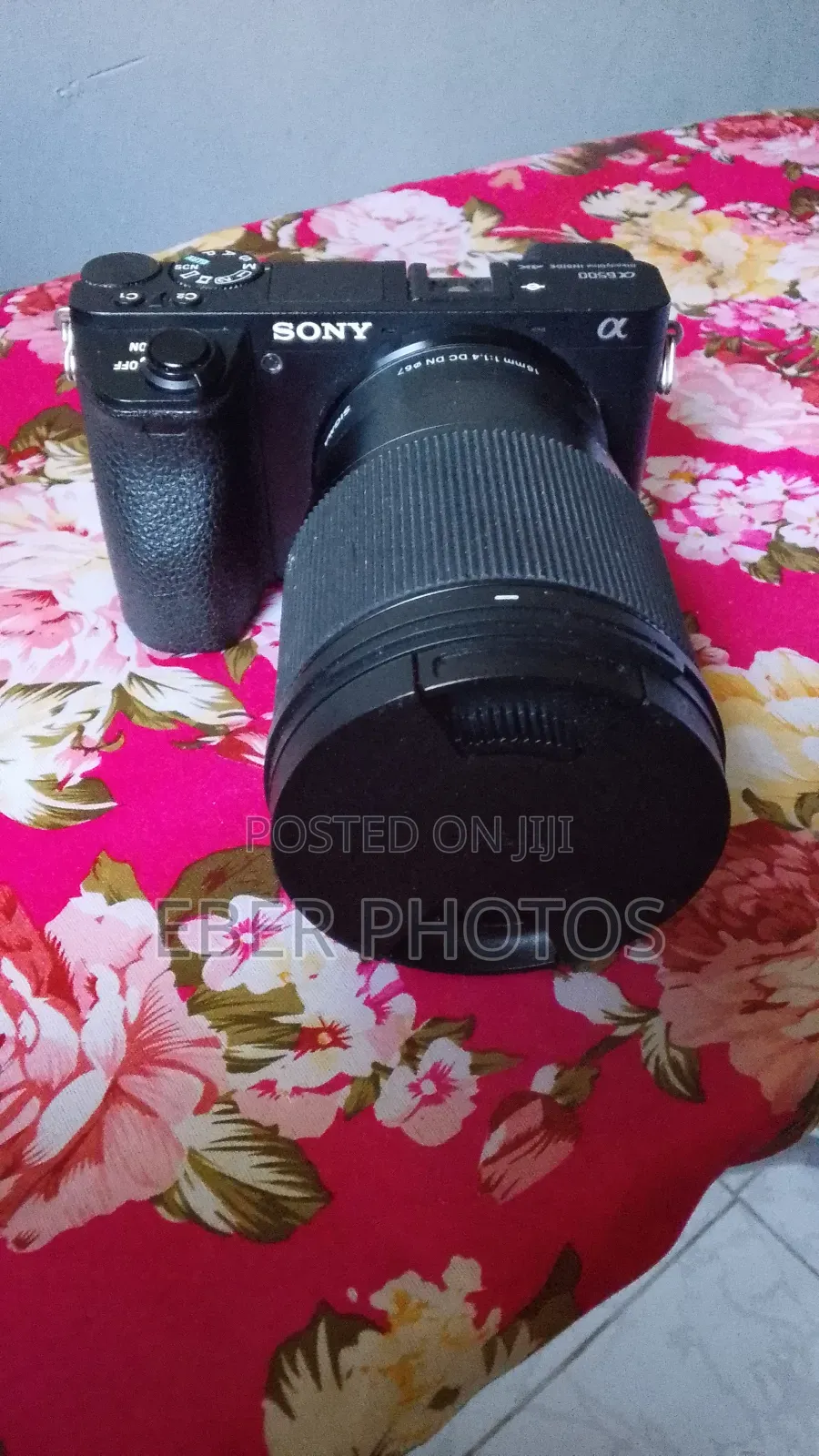 !!Sony A6500 Camera With Sigma 16mm Lens