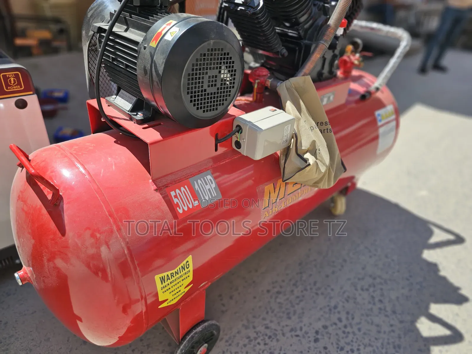 Meiyi Air Compressor 500l 10hp 7.5kw