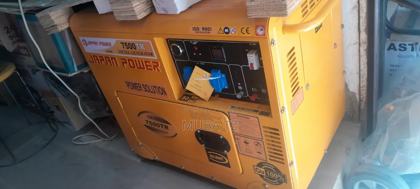 Diesel Generator 6kv Good Quality 100 Copper Wiring Motor