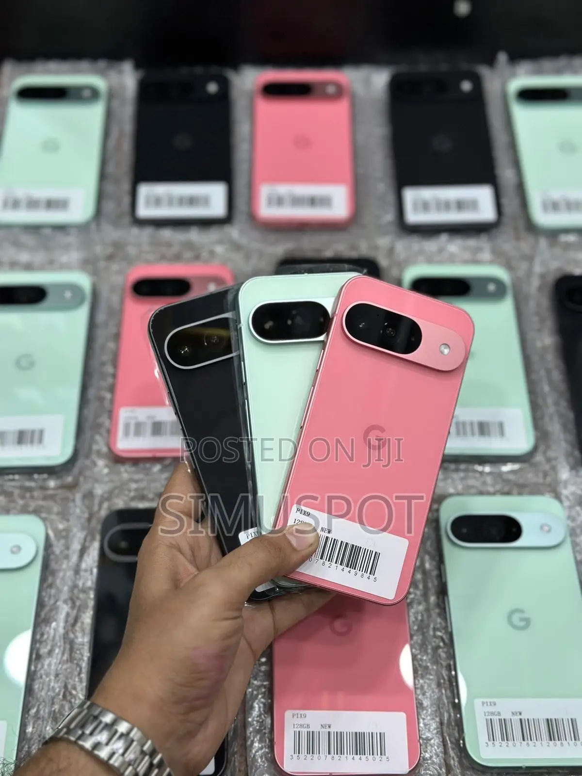 New Google Pixel 9 128 GB Pink