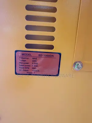 Dahfa Diesel Generator 5.5kw Push To Start With Remote Ss 11000dr
