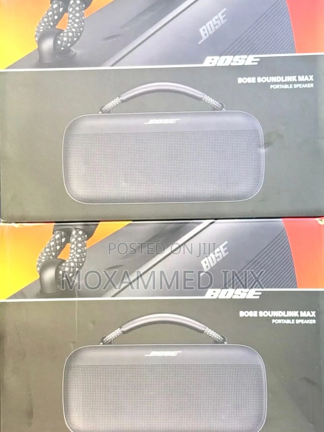 Bose Soundlink Max Portable Bluetooth Speaker