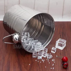 Polished Stainless Steel Ice Bucket 5l