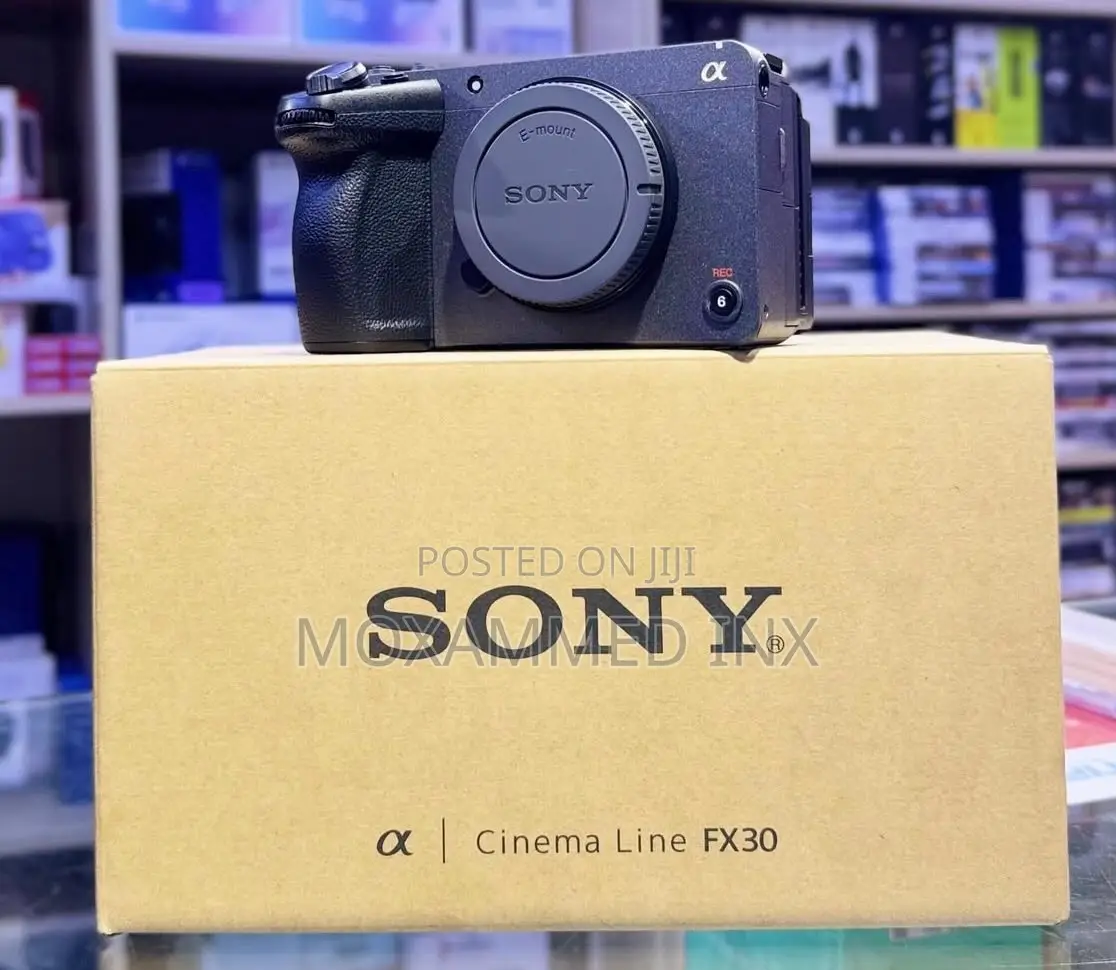 Sony Fx30 Cinema Line Camera,Featuring a 26.1mp Aps-C Bsi Cmos