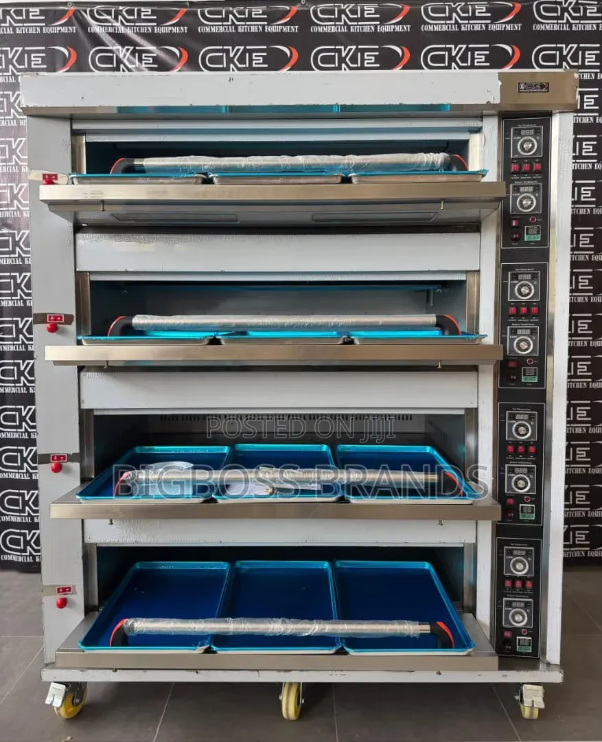 Cormercial Oven Ya Gesi Deki 4 Tray 12