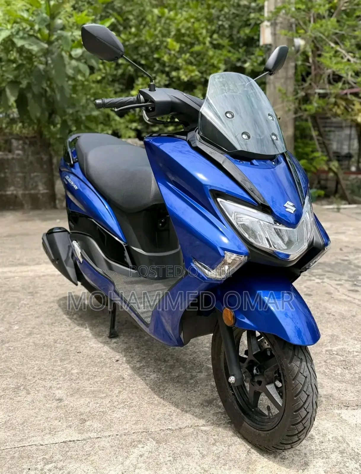 Suzuki Burgman 125 2021 Blue